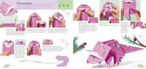 Origami Easy Dinosaur Fun Origami For Children Dino Book Mari Ono Hiroaki Takai