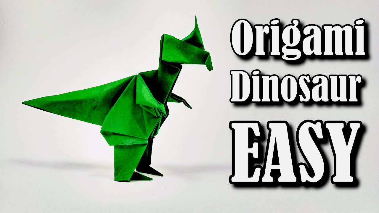 Origami Easy Dinosaur Origami Dinosaur Easy Origami Easy Tutorial