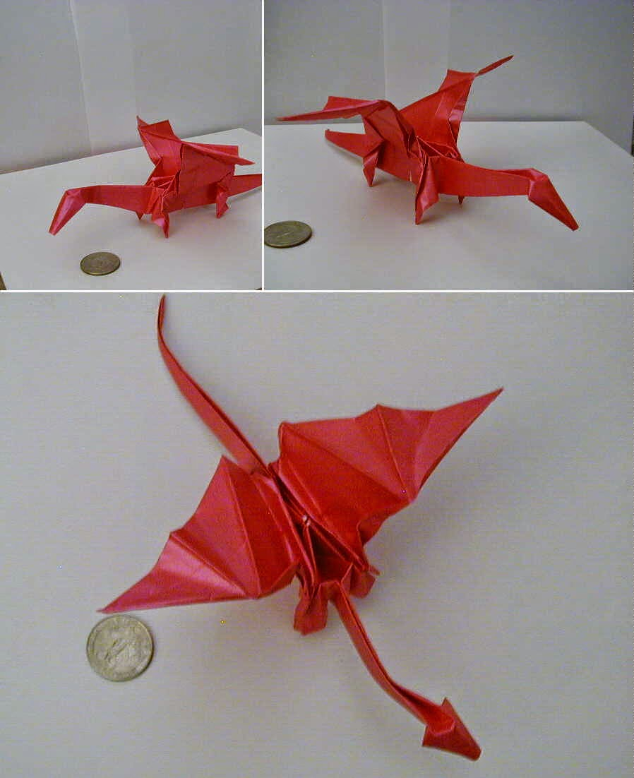 Origami Easy Dragon Simple Origami Dragon For Kids Origami Flower Easy