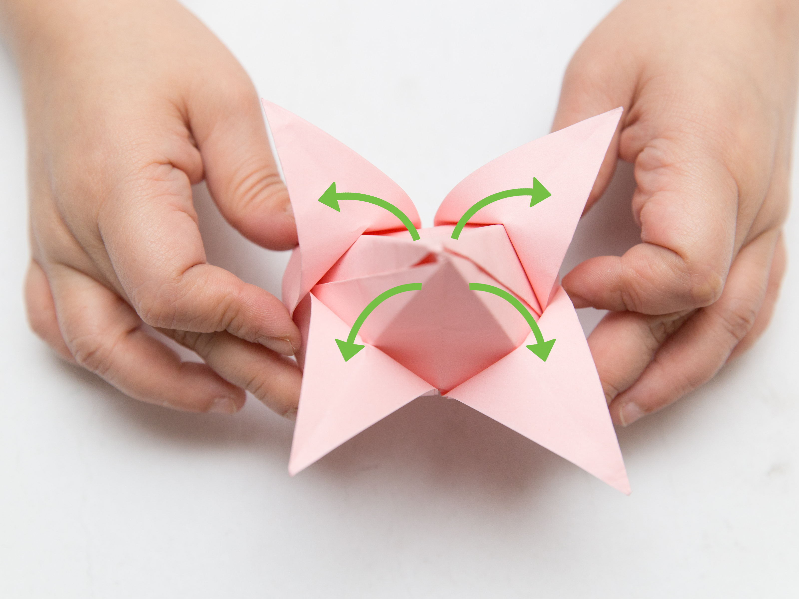 Origami Easy Flower Folded Paper Flower Undervilla Chems
