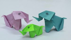 Origami Elephant Easy How To Make An Origami Elephant Paper Origami Elephants Easy