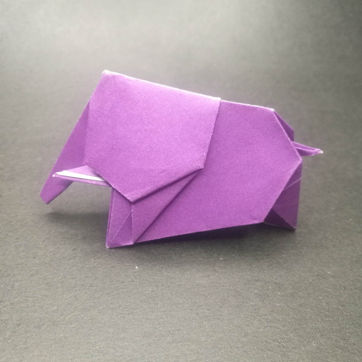 Origami Elephant For Kids Origami Elephant Instruction And Diagram