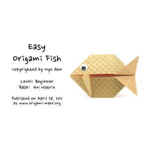 Origami Fish Base Hyo Ahn On Twitter Introducing An Easy Origami Fish Httpstco