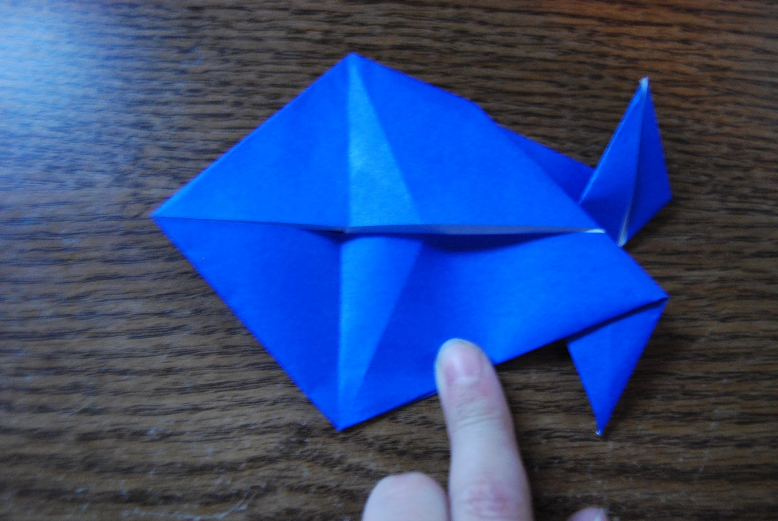 Origami Fish Base The Fish Easy