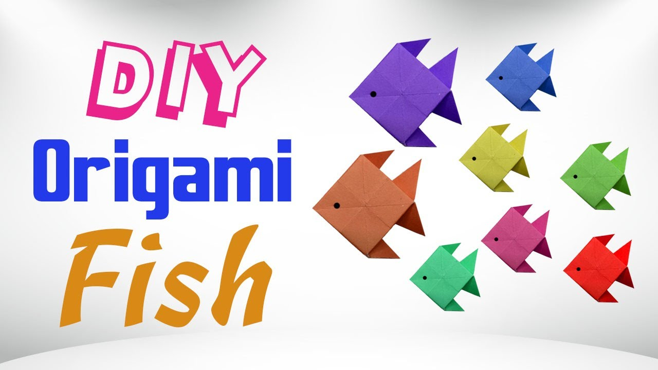 Origami Fish Directions Cute Easy Origami Fish Diy How To Make Origami Fish 3d Origami Fish Instructions Step Step