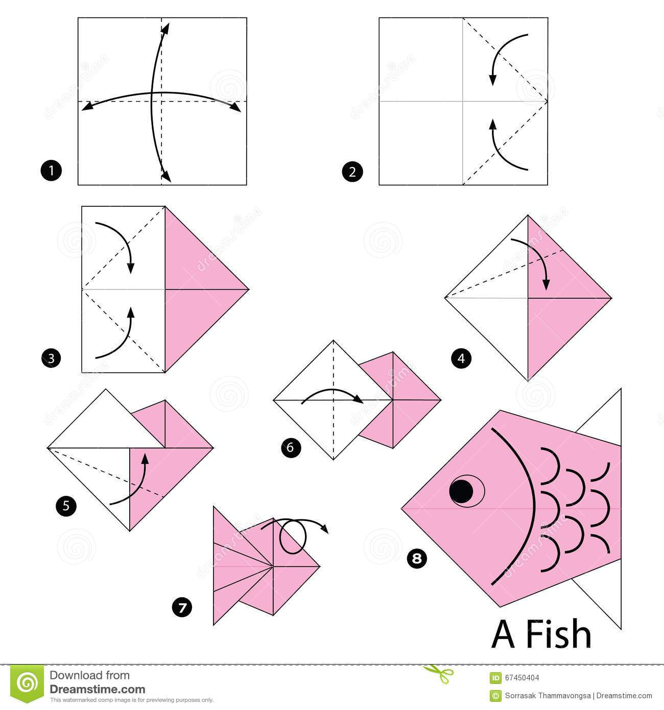 Origami Fish Directions Origami Dove Printable Instructions Choice Image Form 1040