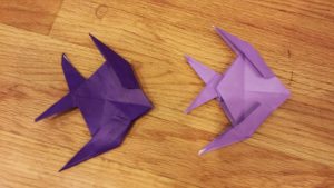 Origami Fish Instructions Chemknits Origami Sea Creatures Adventures Of A Knitter Trying To