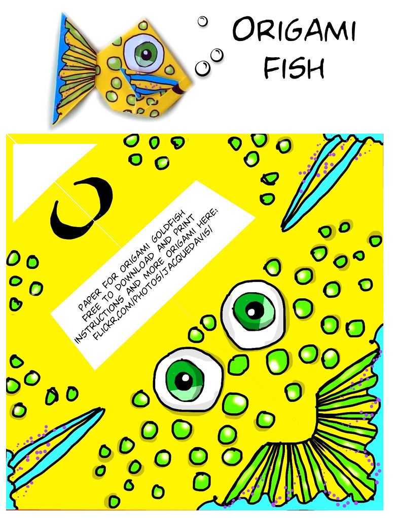 Origami Fish Instructions Origami Fish Yellow Paper Origami Paper Free To Download A Flickr