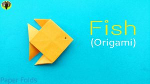 Origami Fish Video Fish Diy Origami Tutorial Paper Folds