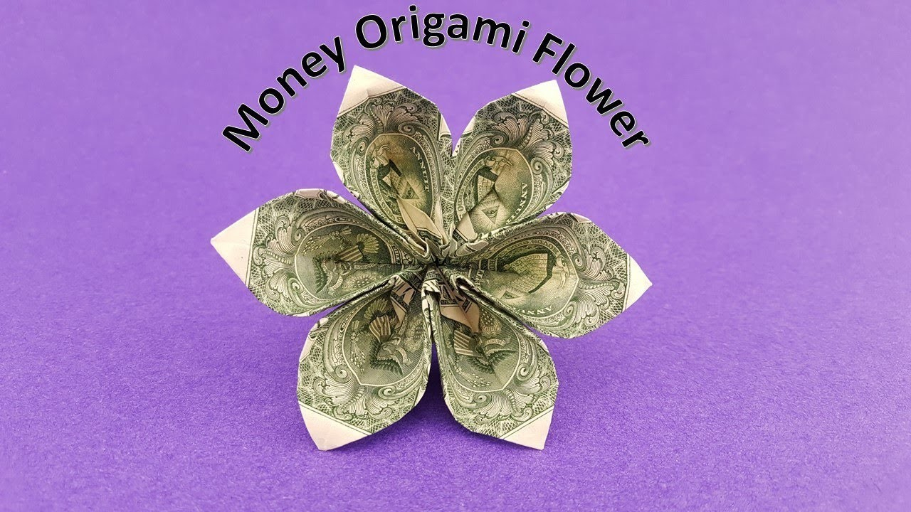Origami Flower Dollar Bill 3 Dollar Origami Flower Tutorial