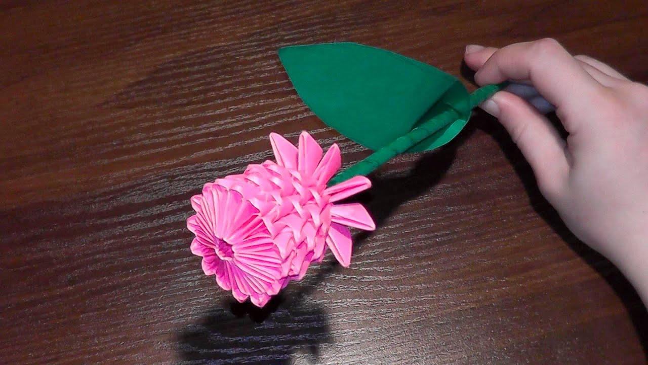Origami Flower Rose 3d Origami Flower Rose Tutorial Video With A Surprise Ending
