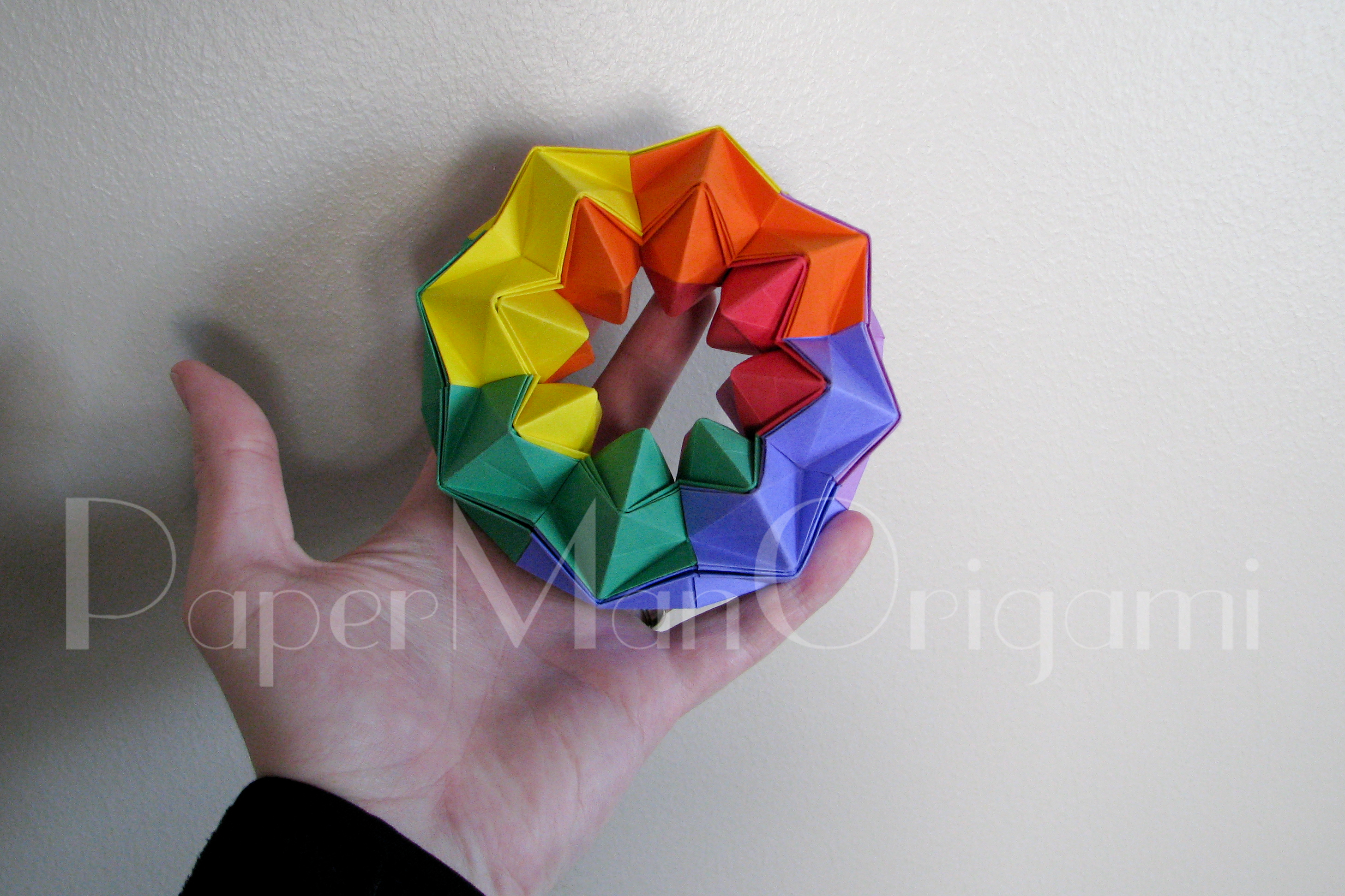 Origami Flower Star Origami
