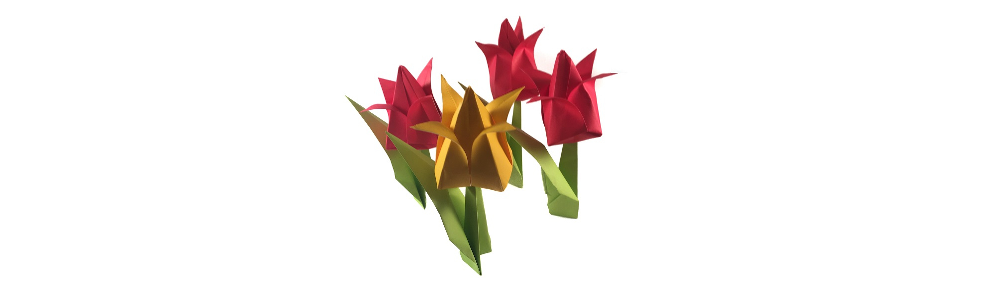 Origami Flower Stem Origami Tulip Flower With Stem Flowers Healthy