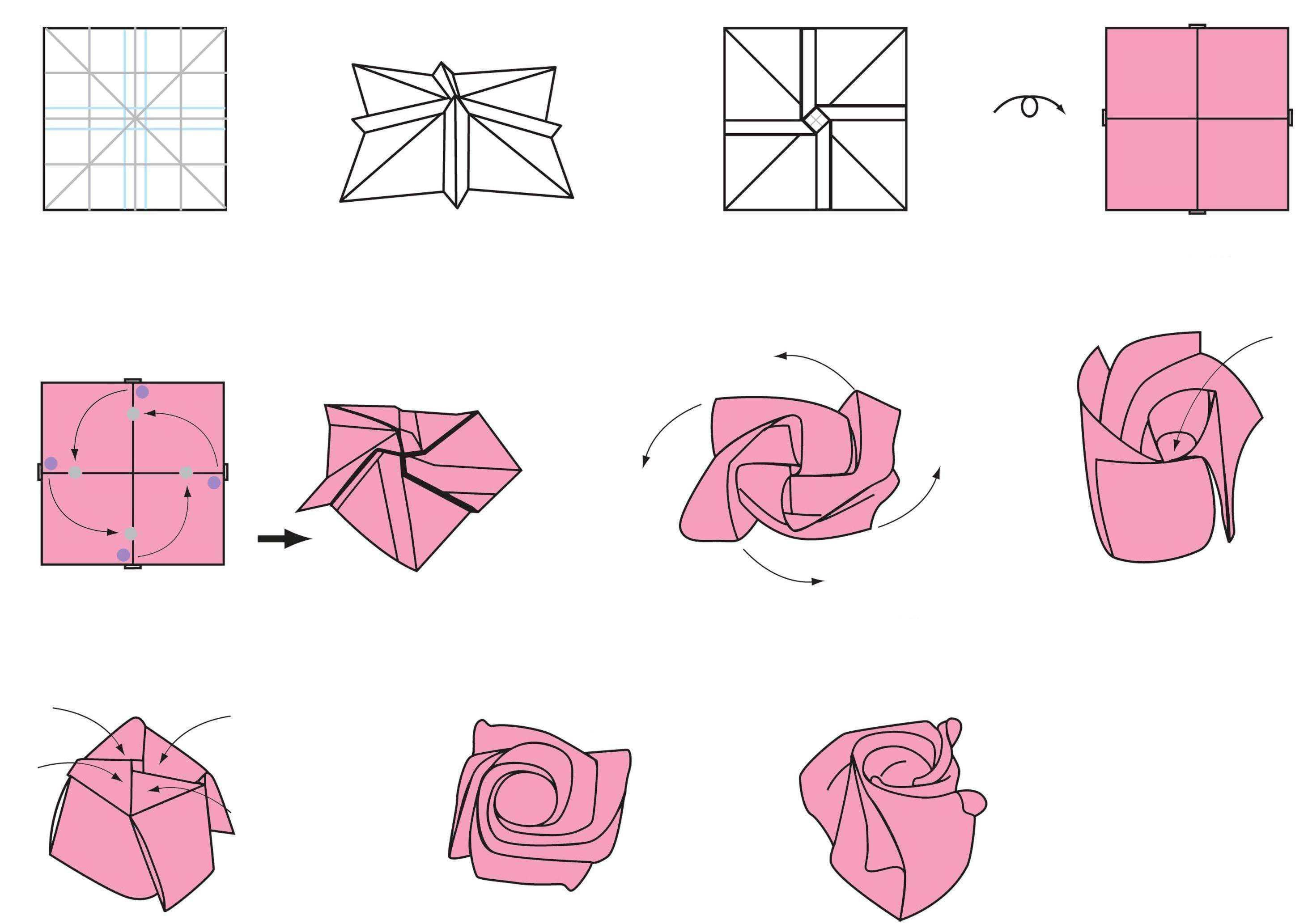 Origami Flower Tutorial Flower Tutorials Apk
