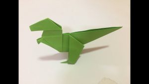 Origami Flying Dinosaur How To Make A Paper Dinosaur Origami Dinosaur Easy And Fast Paper Dinosaur