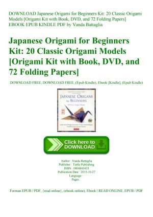 Origami For Beginners Download Japanese Origami For Beginners Kit 20 Classic Origami