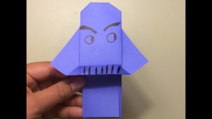 Origami For Beginners Origami For Beginners Darth Vader