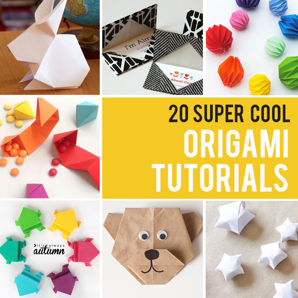 Origami For Dummies 20 Cool Origami Tutorials Kids And Adults Will Love Its Always