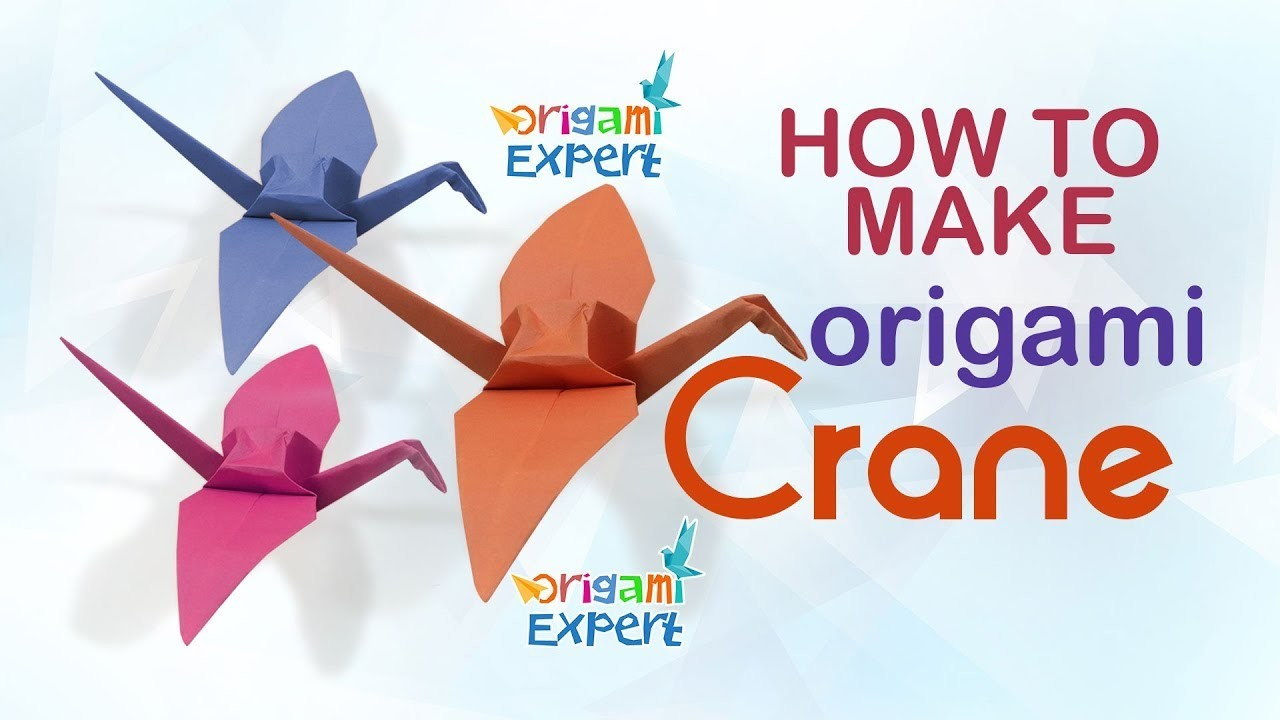 Origami For Dummies Cranes Easy Crafting