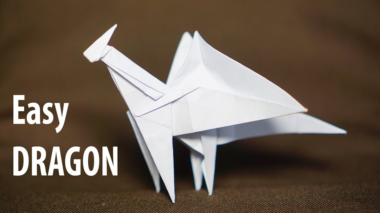 Origami For Kids Dragon Origami Easy Dragon Tutorial Diy Henry Phm