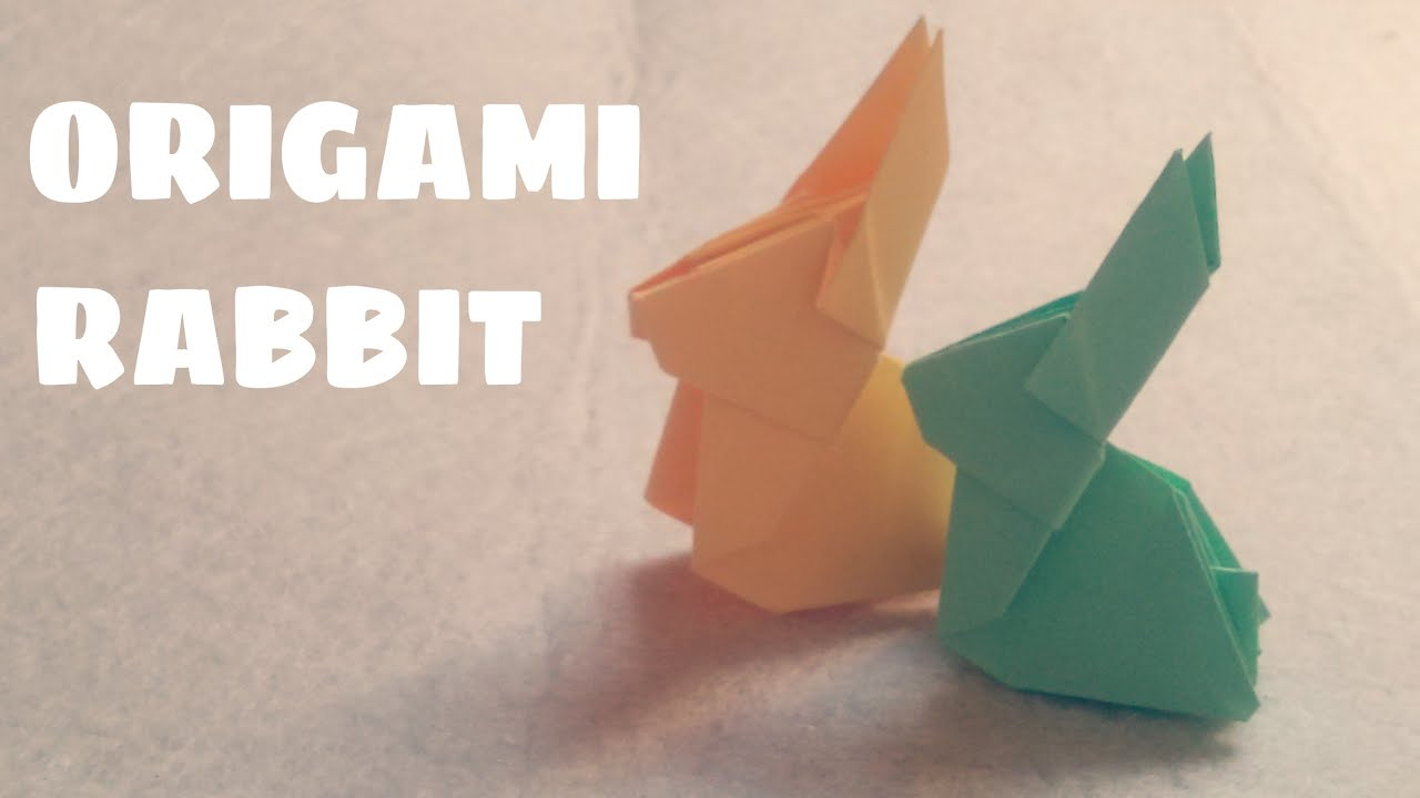Origami For Kindergarteners Origami For Kids Origami Rabbit Origami Animals