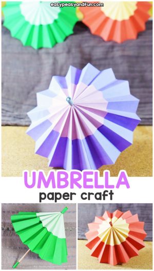 Origami For Kindergarteners Paper Umbrella Craft For Kids A Fun Rainy Day Idea Easy Peasy