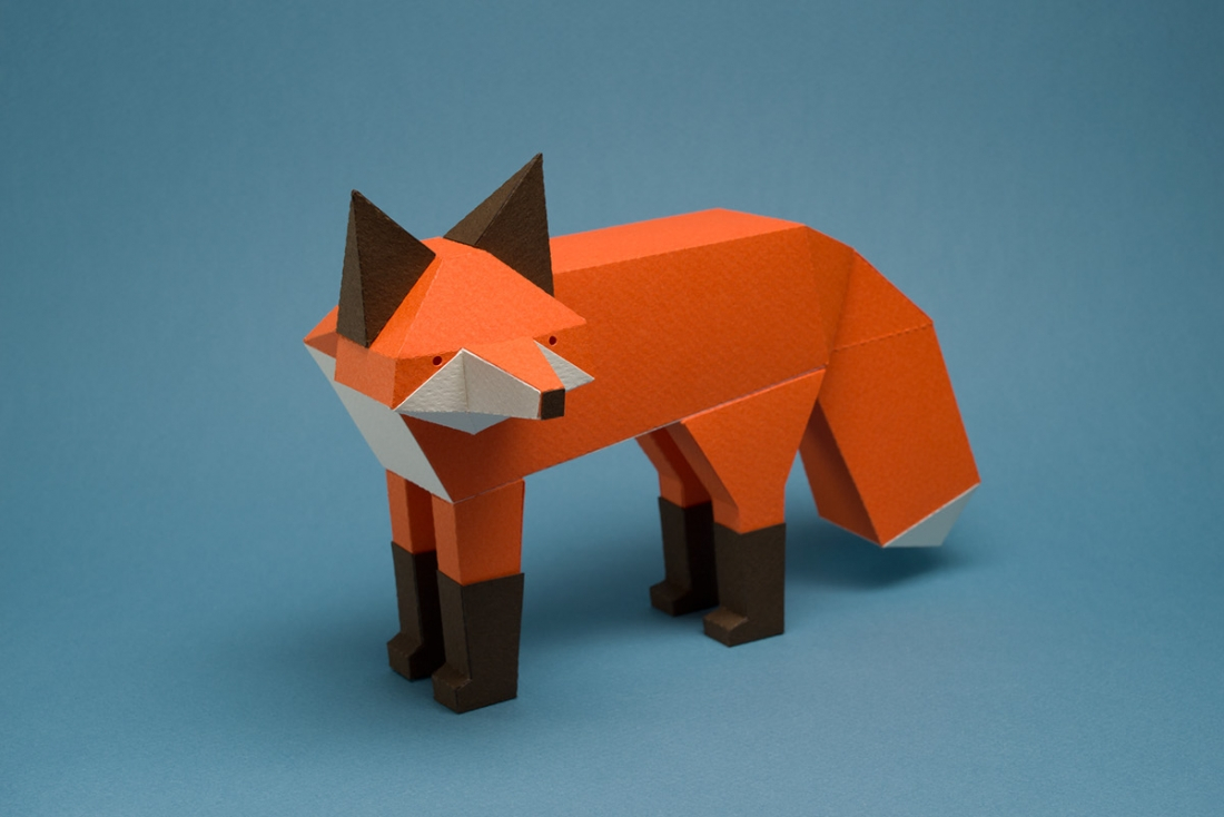 Origami Forest Animals Forest Collection Paper Animals That You Can Assemble Estudio