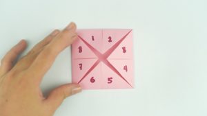 Origami Fortune Teller Game How To Fold A Fortune Teller 12 Steps With Pictures Wikihow
