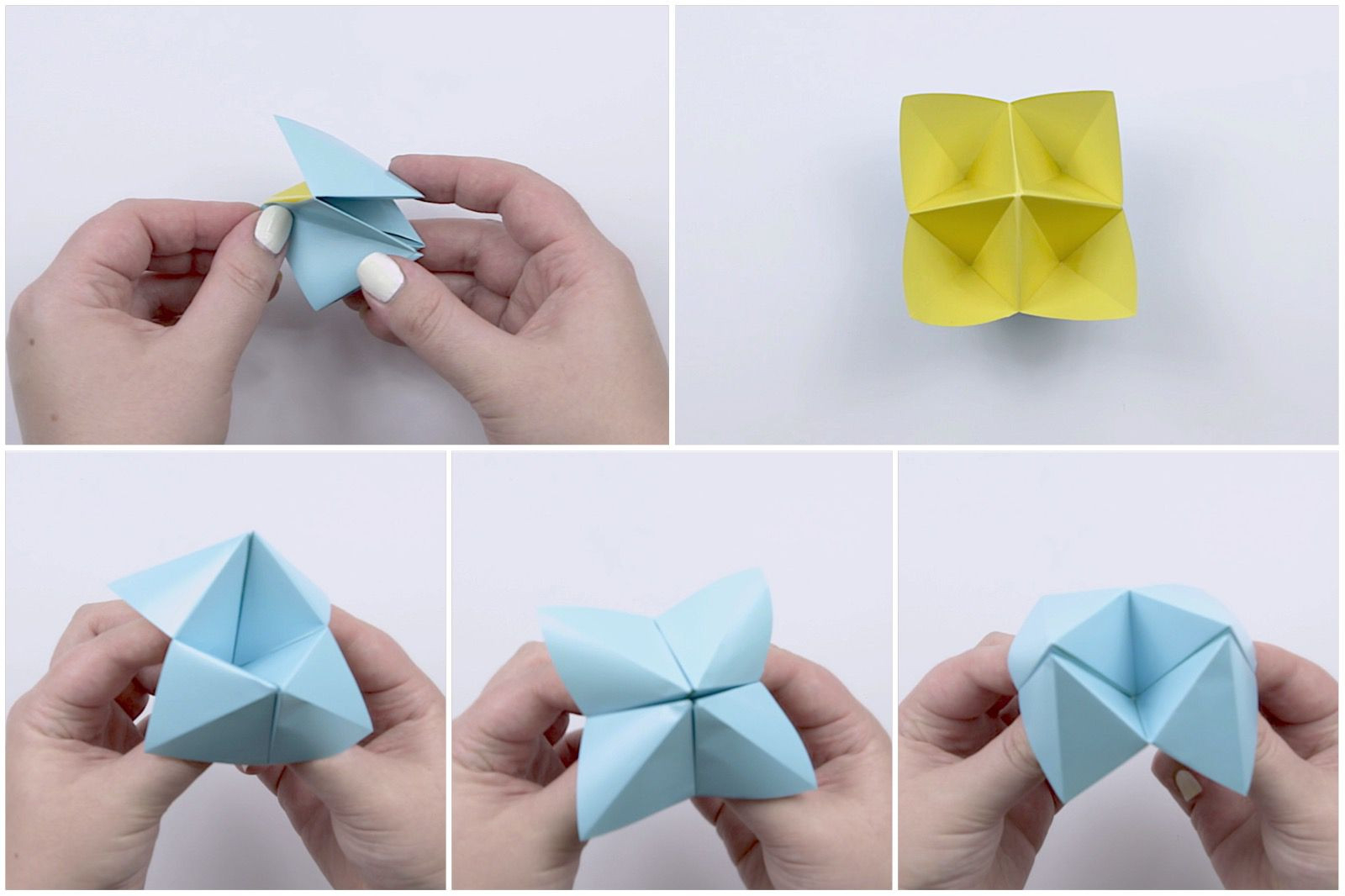 Origami Fortune Teller Sayings How To Make A Paper Fortune Teller Step Step Lovely Bekkie In