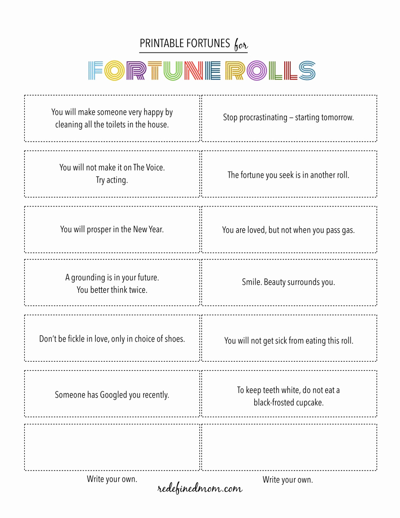 Origami Fortune Teller Sayings Printable Fortune Cookie Template Or Printable Fortune Cookie Quotes