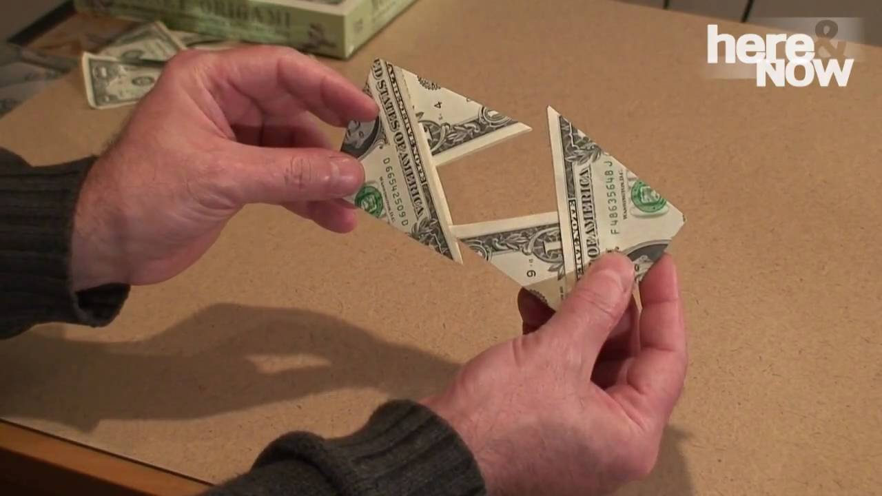 Origami Four Leaf Clover Dollar Bill How To Make An Origami Wallet Out Of A Dollar Bill Origami