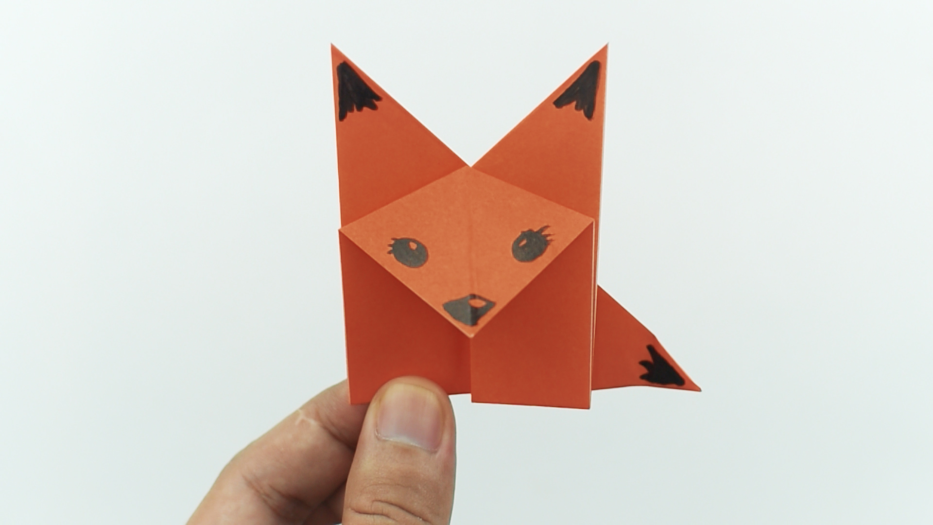 Origami Fox Face 3 Ways To Make Origami Animals Wikihow
