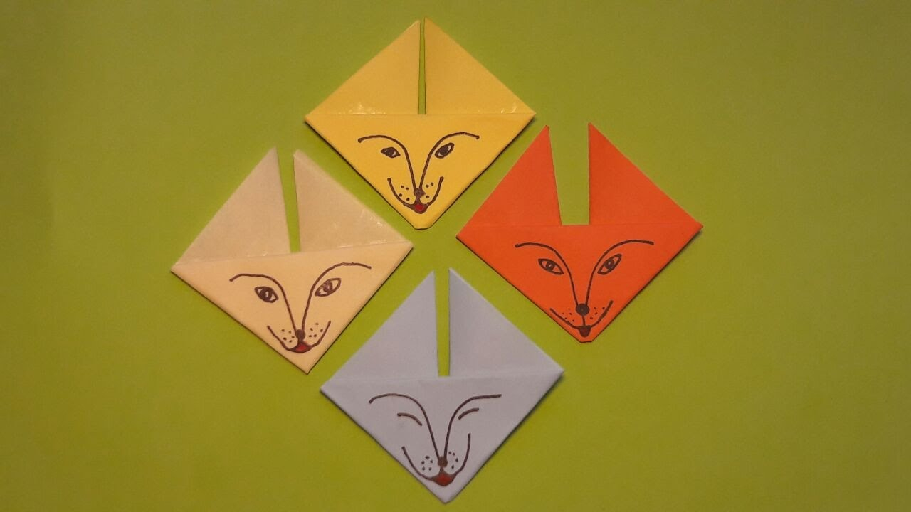 Origami Fox Face Origami Fox Face Easy To Fold Easy Follow Hd Tutorial
