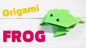 Origami Frog Easy 3d Origami Origami Animals Frog That Jumps Easy Step Step Far
