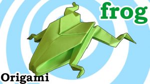 Origami Frog Easy Easy Origami Frog Video Tutorial