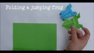 Origami Frog Easy Folding Frog Easy Way Uivbu 4t