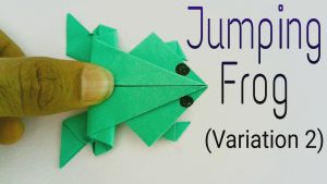 Origami Frog Easy New Of How Do You Origami Traditional Jumping Frog Variation Action Fun