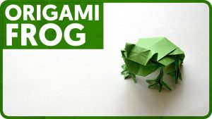 Origami Frog Instructions Diagram Origami Frog Fernando Castellanos