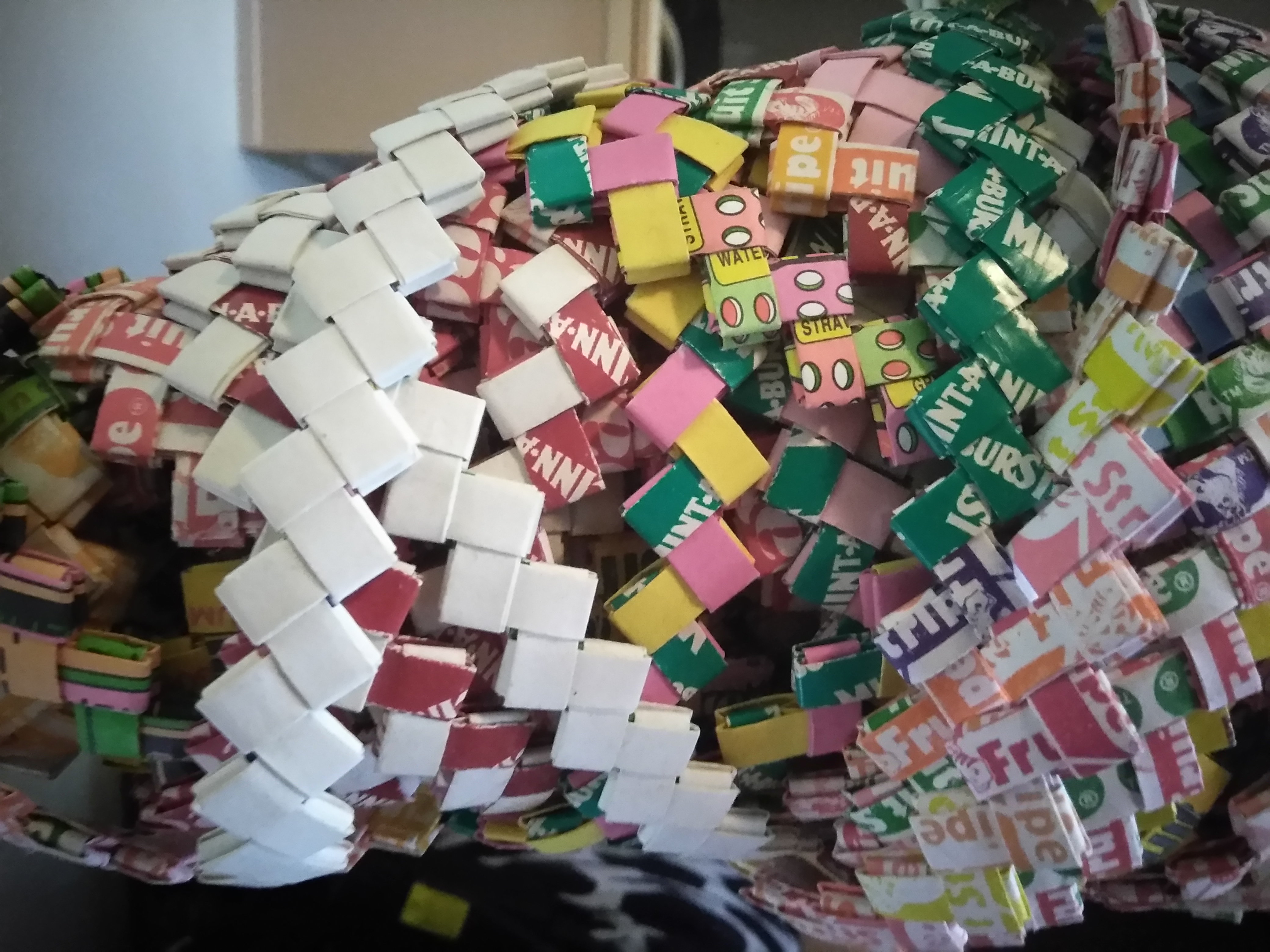 Origami From Gum Wrapper Gum Wrapper Chain Album On Imgur