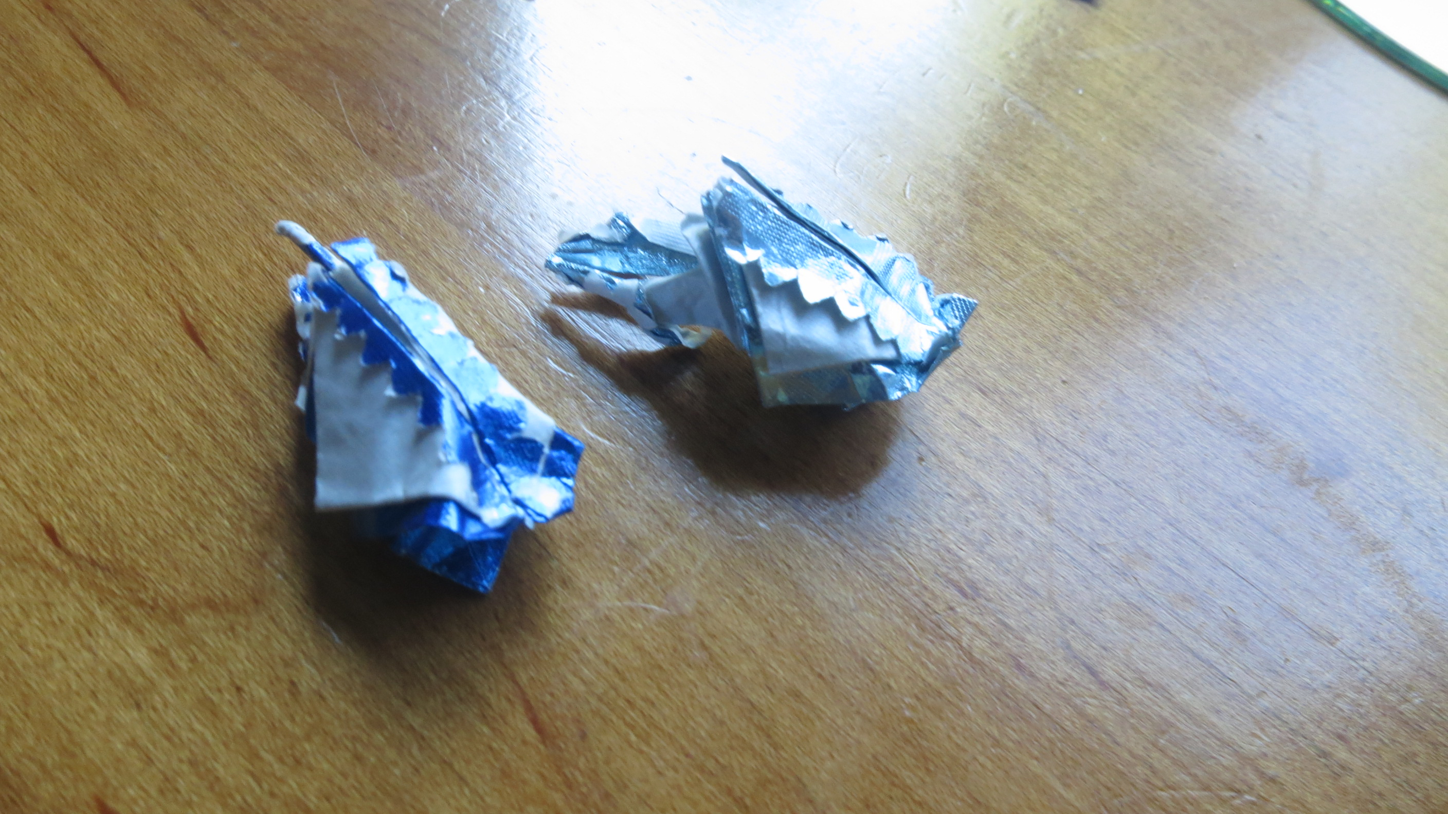 Origami From Gum Wrapper Gum Wrapper Dragon Head Lil Midgets Origami Blog