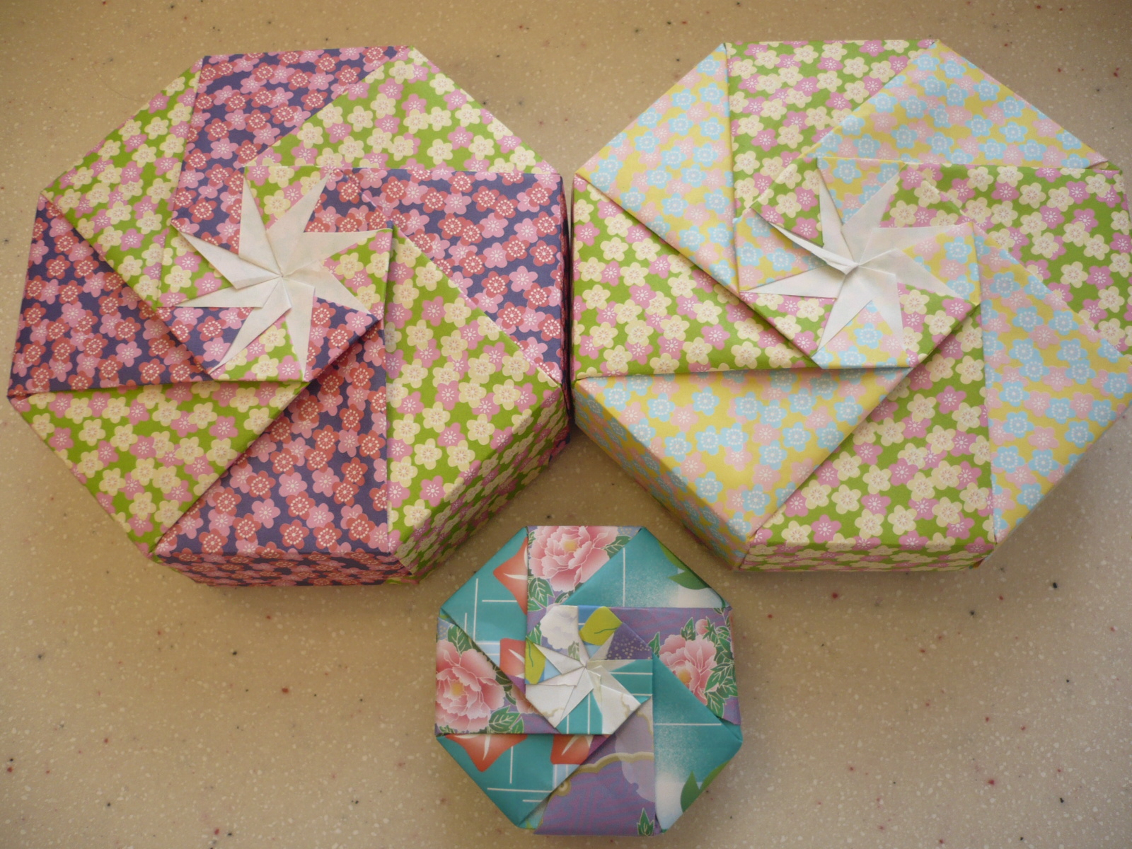 Origami Gift Boxes Lesson 3 3d Gift Boxes Lives With Origami