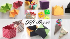 Origami Gift Boxes Top 10 Gift Box Paper Boxes Diy Activities