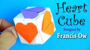 Origami Heart Cube Origami Heart Cube Francis Ow