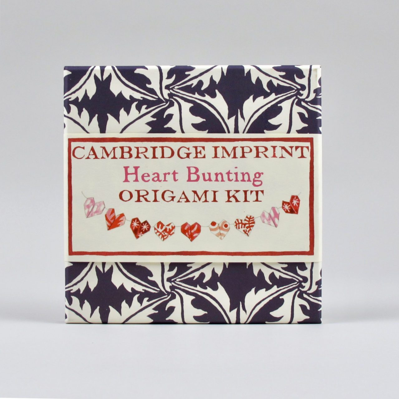 Origami Heart Garland Garland Of Hearts Origami Kit Cambridge Imprint