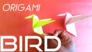 Origami Hummingbird Step By Step How To Make Paper Hummingbird At Home Diy Easy Steps