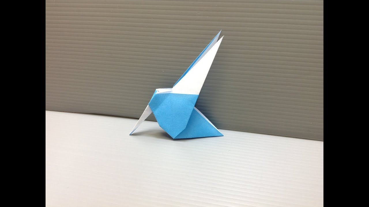 Origami Hummingbird Tutorial Daily Origami 011 Hummingbird