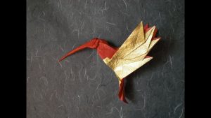 Origami Hummingbird Tutorial Origami Hummingbird Tutorial Alexander Kurth Help With Steps 14 16