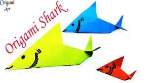 Origami Instructions Easy Origami Shark Instructions How To Make A Origami Shark Easy Paper Shark For Kids