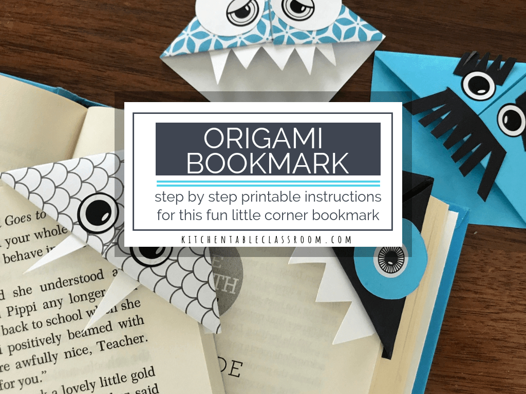 Origami Instructions To Print Diy Origami Bookmark Printable Step Step Instructions The