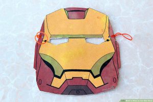 Origami Iron Man Glove 3 Ways To Make An Iron Man Mask Wikihow